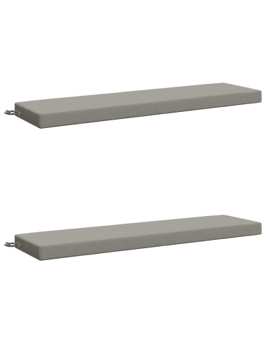 Cuscini per Panchina a 2 Pezzi SOEST 2 pz 100% Poliestere