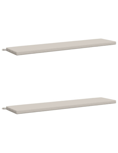 Cuscini per Panchina a 2 Pezzi SOEST 2 pz 100% Poliestere