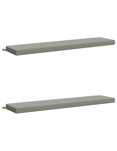 Cuscini per Panchina a 2 Pezzi SOEST 2 pz 100% Poliestere
