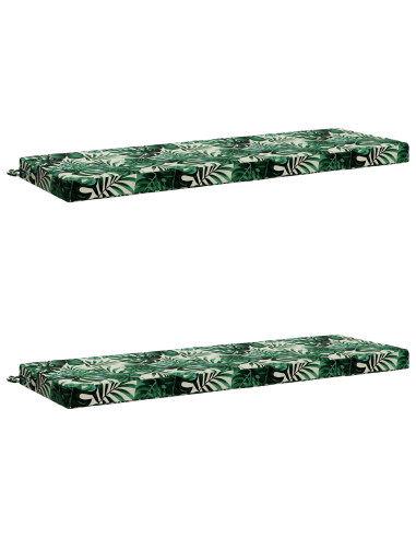 Cuscini per Panchina a 2 Pezzi SOEST 2 pz 100% Poliestere