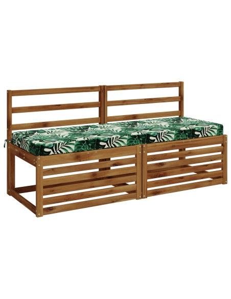 Cuscini per Panchina a 2 Pezzi SOEST 2 pz 100% Poliestere