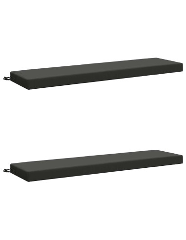 Cuscini per Panchina a 2 Pezzi SOEST 2 pz 100% Poliestere