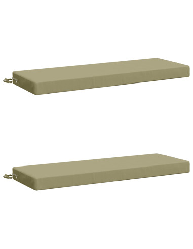 Cuscini per Panchina a 2 Pezzi SOEST 2 pz 100% Poliestere