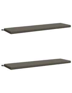 Cuscini per Panchina a 2 Pezzi SOEST 2 pz 100% Poliestere