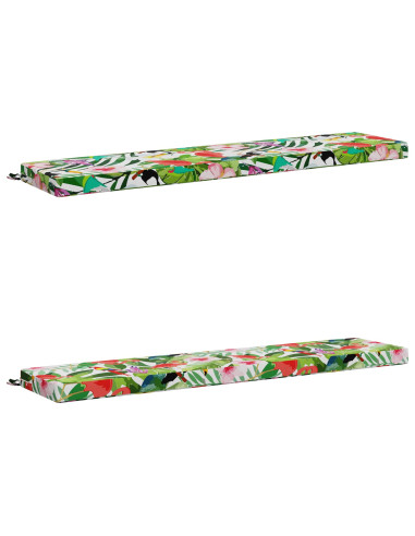 Cuscini per Panchina a 2 Pezzi SOEST 2 pz 100% Poliestere