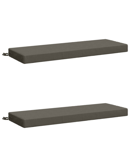 Cuscini per Panchina a 2 Pezzi SOEST 2 pz 100% Poliestere