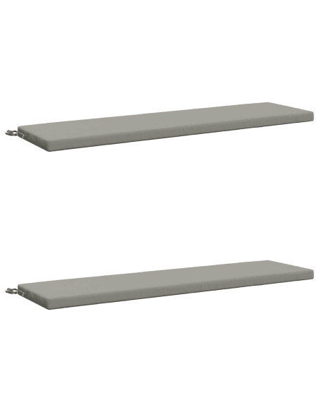 Cuscini per Panchina a 2 Pezzi SOEST 2 pz 100% Poliestere