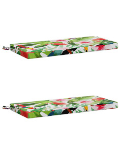 Cuscini per Panchina a 2 Pezzi SOEST 2 pz 100% Poliestere