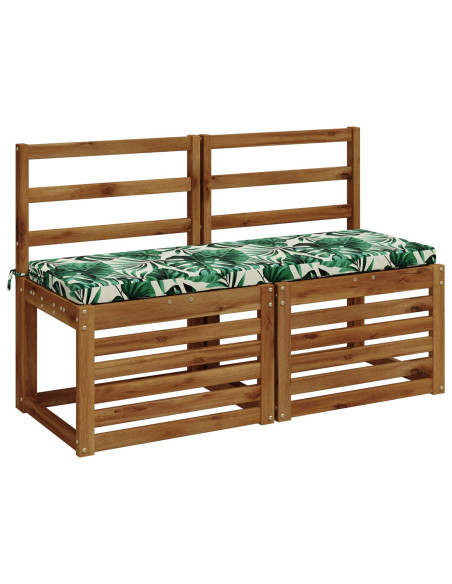 Cuscini per Panchina a 2 Pezzi SOEST 2 pz 100% Poliestere