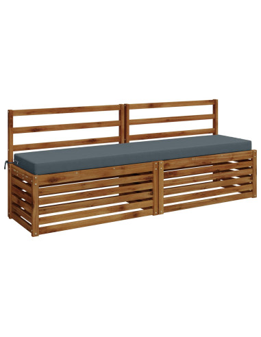 Cuscini per Panchina a 2 Pezzi SOEST 2 pz 100% Poliestere Blu