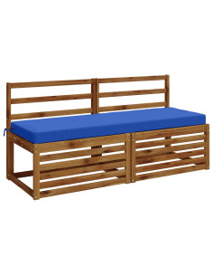 Cuscini per Panchina a 2 Pezzi SOEST 2 pz 100% Poliestere 2