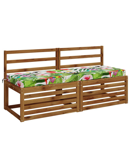 Cuscini per Panchina a 2 Pezzi SOEST 2 pz 100% Poliestere