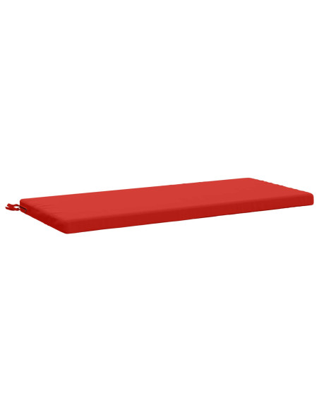Cuscini per Panchina a 2 Pezzi SOEST 2 pz 100% Poliestere Rosso