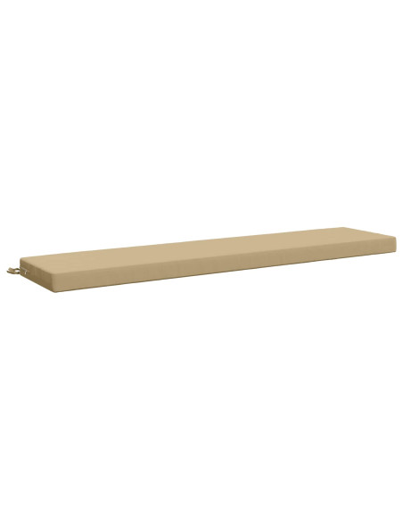 Cuscini per Panchina a 2 Pezzi SOEST 2 pz 100% Poliestere Beige