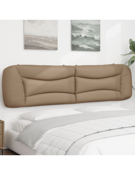 Cuscino Testiera Hvar Cappuccino 200 cm in Similpelle