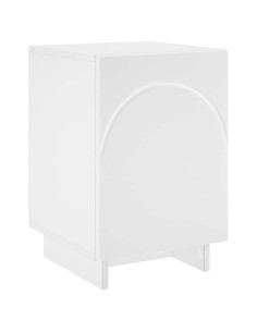 Armadio da Notte Bianco 33,5 x 34,5 x 50 cm 2