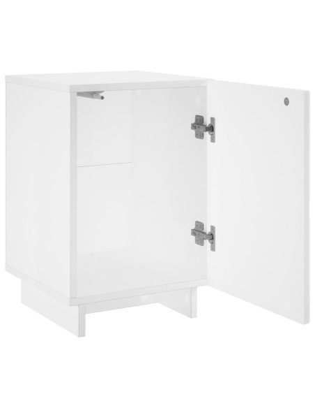 Armadio da Notte Bianco 33,5 x 34,5 x 50 cm