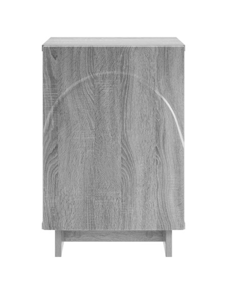 Armadio da Notte 2 pcs Sonoma grigio 33,5 x 34,5 x 50 cm