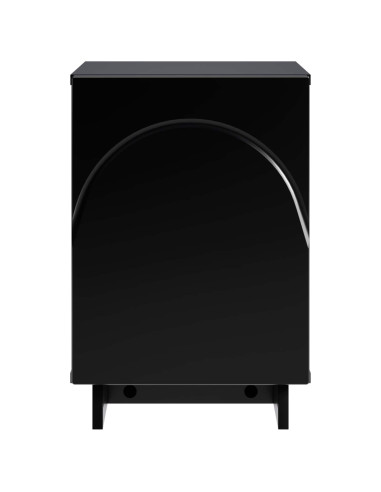 Armadio da Notte 2 pcs Nero 33,5 x 34,5 x 50 cm