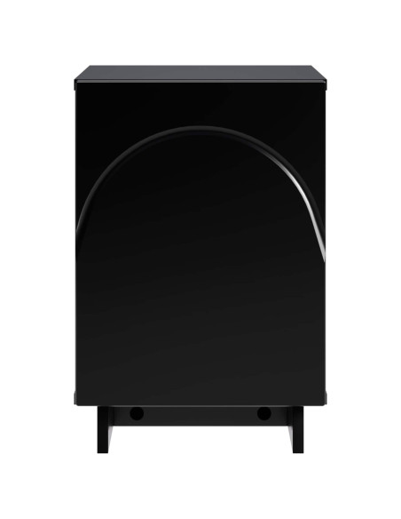 Armadio da Notte 2 pcs Nero 33,5 x 34,5 x 50 cm