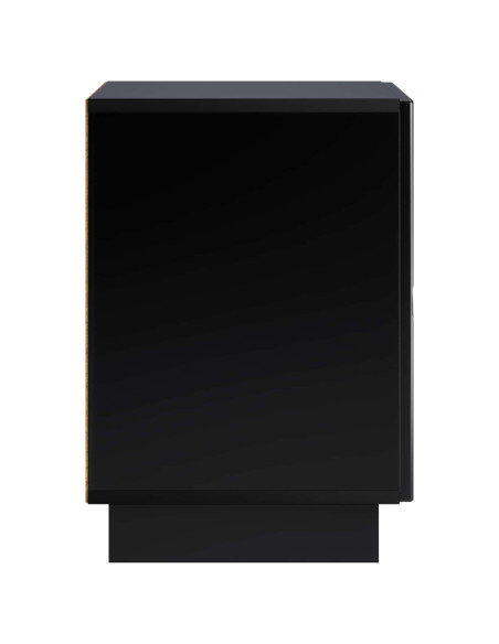 Armadio da Notte 2 pcs Nero 33,5 x 34,5 x 50 cm