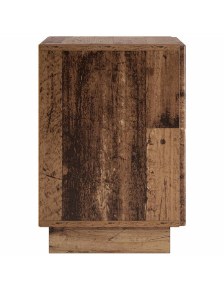 Armadio da Notte 2 pcs Legno antico 33,5 x 34,5 x 50 cm