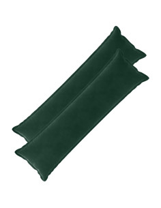Cuscino con cuscino HOUTEN 2 pz Verde Scuro Velluto