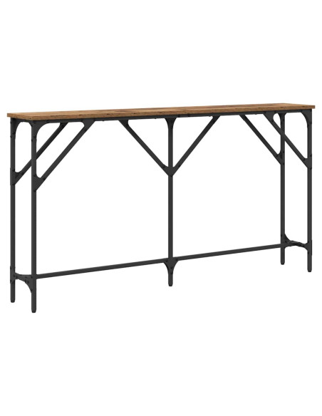 Tavolo consolle Legno vecchio 140 x 23 x 75 cm