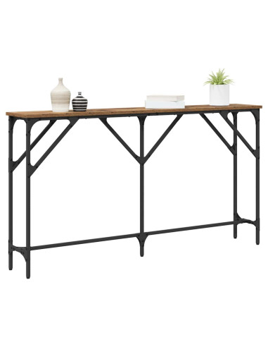 Tavolo consolle Legno vecchio 140 x 23 x 75 cm