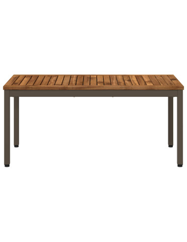 Tavolino da salotto Naturale e Caffè 50 x 100,5 x 45 cm