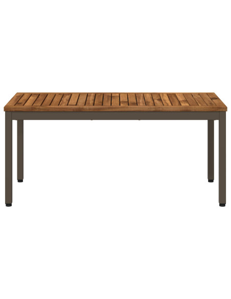 Tavolino da salotto Naturale e Caffè 50 x 100,5 x 45 cm