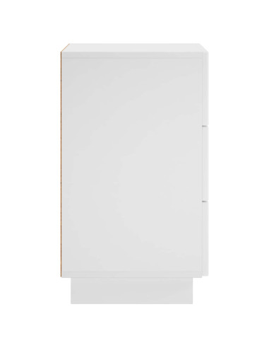 Armadio da Notte Bianco 33,5 x 34,5 x 60 cm