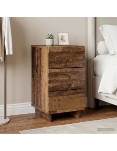 Armadio da Notte Legno antico 33,5 x 34,5 x 60 cm