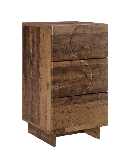 Armadio da Notte Legno antico 33,5 x 34,5 x 60 cm
