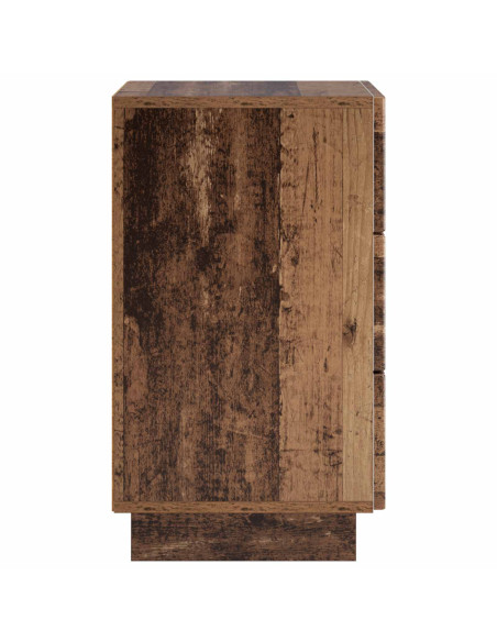 Armadio da Notte Legno antico 33,5 x 34,5 x 60 cm