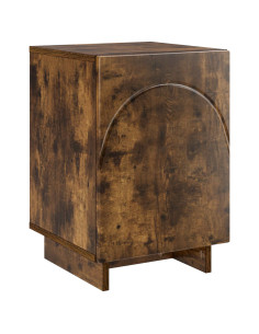 Armadio da Notte Rovere Fumo 33,5 x 34,5 x 50 cm 2