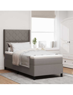 Letto a molle con cuscino Talpa 200 x 90 cm Tessuto