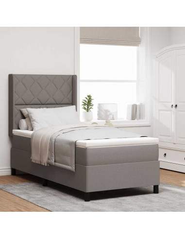 Letto a molle con cuscino Talpa 200 x 90 cm Tessuto