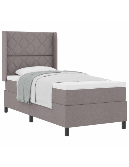 Letto a molle con cuscino Talpa 200 x 90 cm Tessuto
