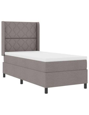 Letto a molle con cuscino Talpa 200 x 90 cm Tessuto