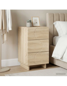 Armadio da Notte Rovere Sonoma 33,5 x 34,5 x 60 cm