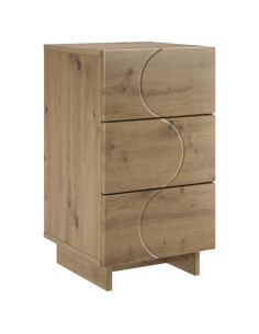 Armadio da Notte Rovere Artigianale 33,5 x 34,5 x 60 cm 2