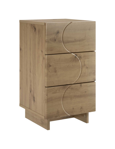 Armadio da Notte Rovere Artigianale 33,5 x 34,5 x 60 cm