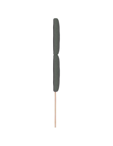 Testiera Grigio scuro 90 cm Tessuto