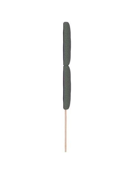 Testiera Grigio scuro 90 cm Tessuto