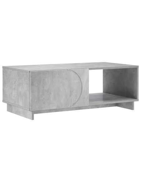 Tavolino da salotto Grigio Cemento 95 x 50,5 x 35 cm