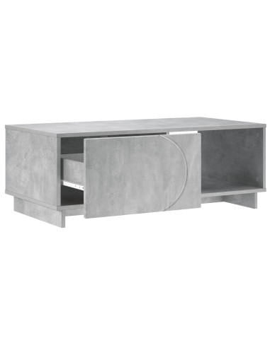 Tavolino da salotto Grigio Cemento 95 x 50,5 x 35 cm