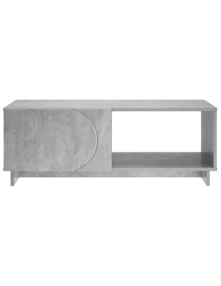 Tavolino da salotto Grigio Cemento 95 x 50,5 x 35 cm