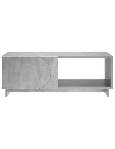 Tavolino da salotto Grigio Cemento 95 x 50,5 x 35 cm