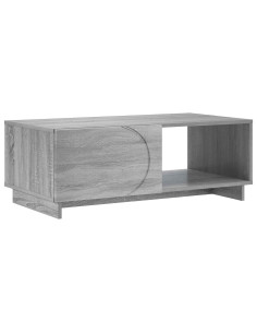 Tavolino da salotto Sonoma grigio 95 x 50,5 x 35 cm 2